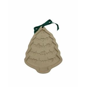 Brown Bag Cookie Art Mold Press 1986 Christmas Tree Teddy Bears Bow Heart Candle